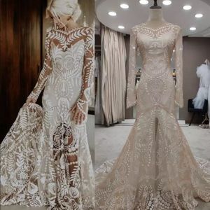 Boho Lace Bridal Dress